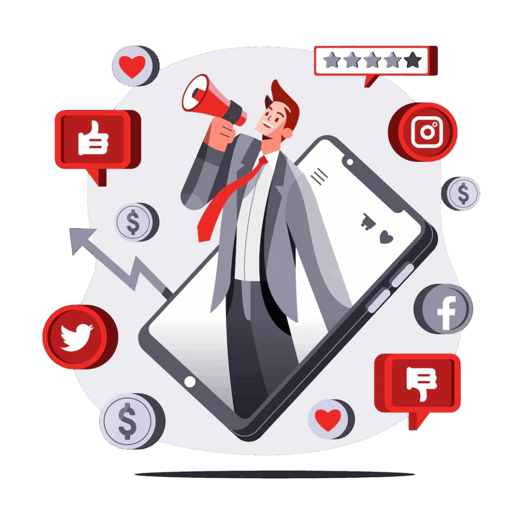 flat mobile marketing concept illustration 52683 64275 (1)
